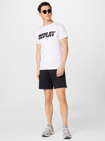 HOLLISTER Regular Trousers 'LEVEL UP' in Black