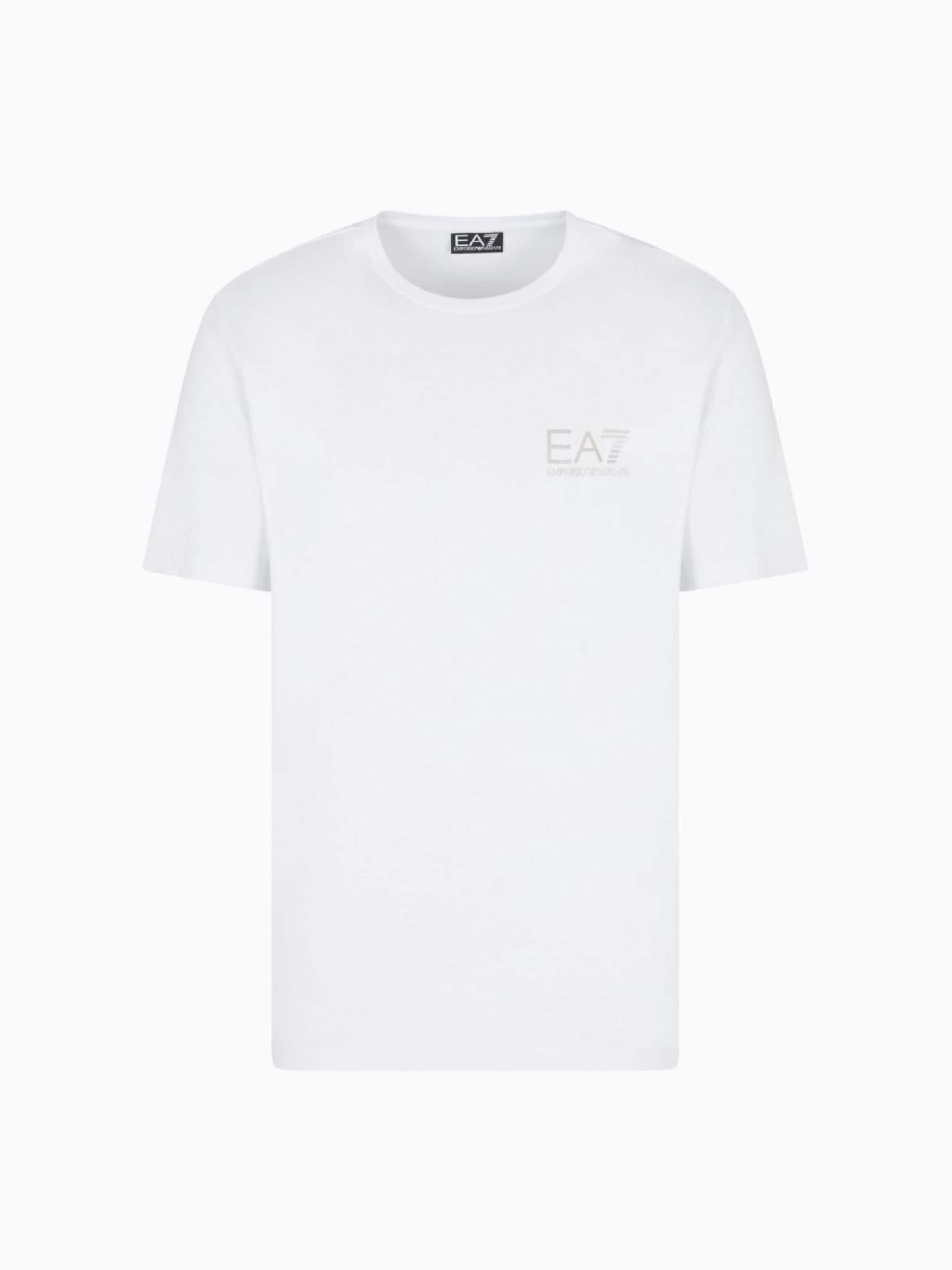 T-Shirt Emporio Armani en blanc : devant