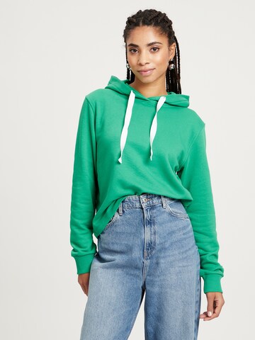 Cross Jeans Sweatshirt in Green: front