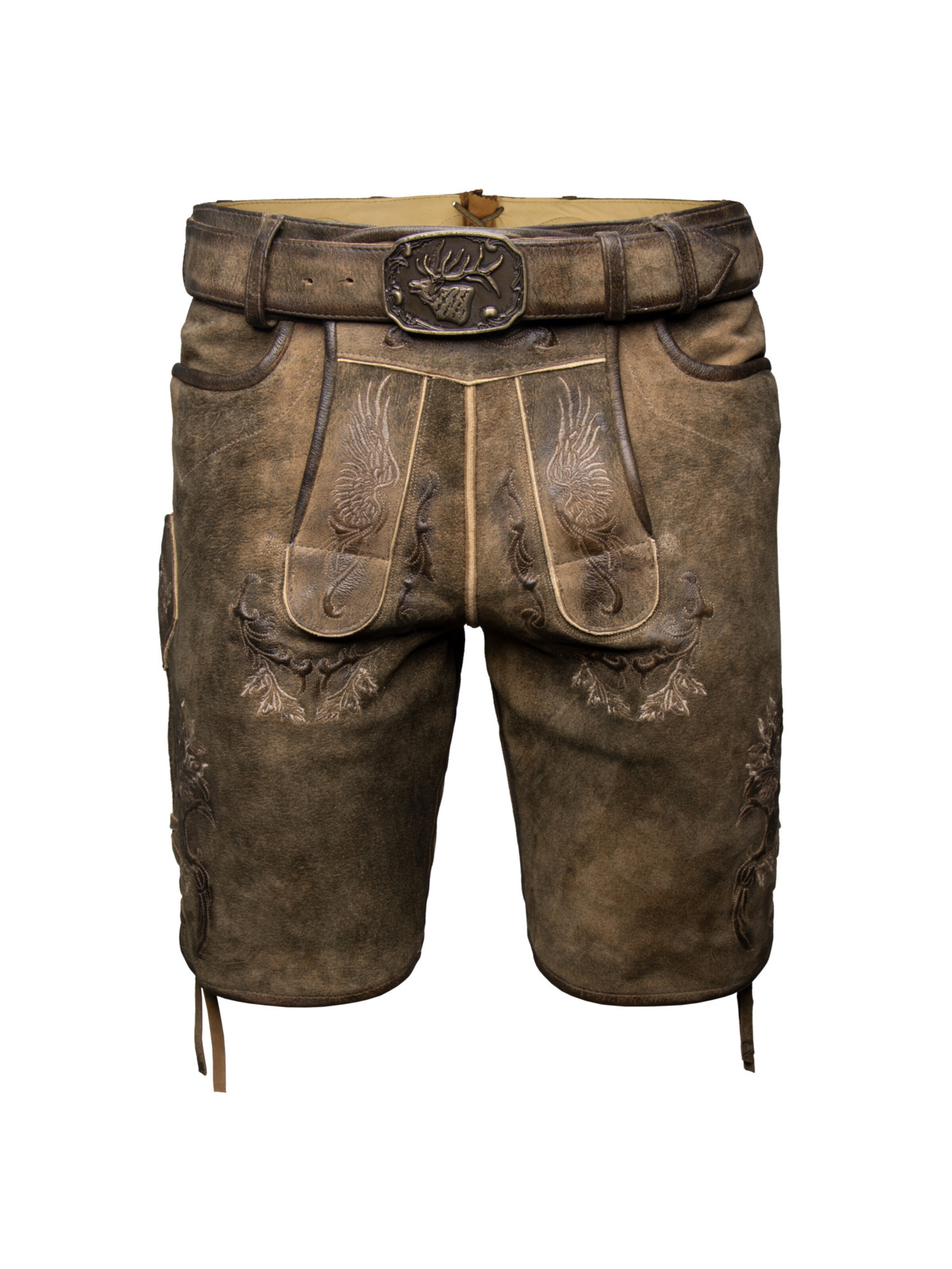 regular Pantaloni per costume tradizionale ' Weikhard ' di SPIETH & WENSKY in marrone: frontale