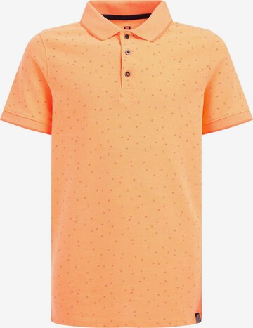 WE Fashion Poloshirt in Orange: predná strana