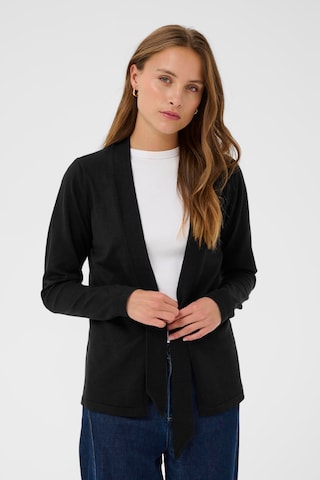 SAINT TROPEZ Knit cardigan in Black