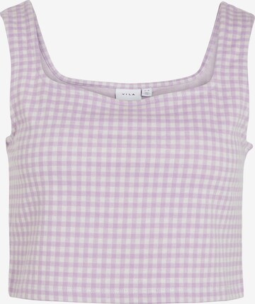 VILA Top in Purple: front