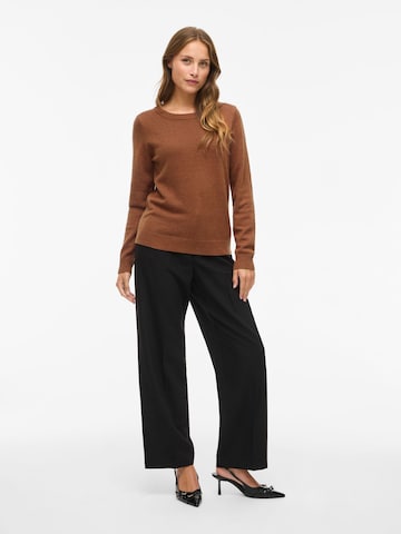 VILA Sweater in Brown