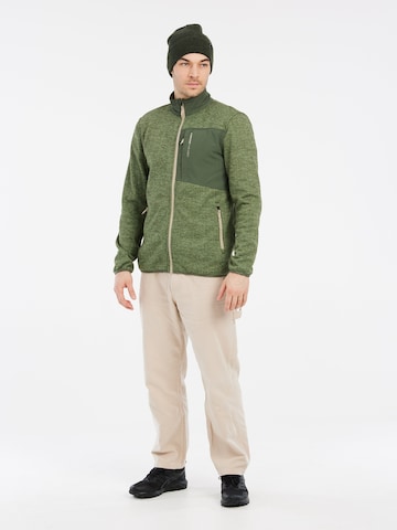 PROTEST Fleece jacket 'PRTHARPER' in Green