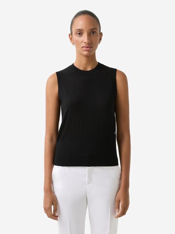 BOGNER Knitted Top 'Isola' in Black: front