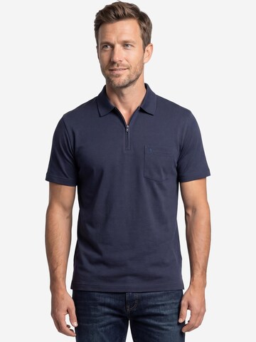 Ragman Shirt 'Basic' in Blue
