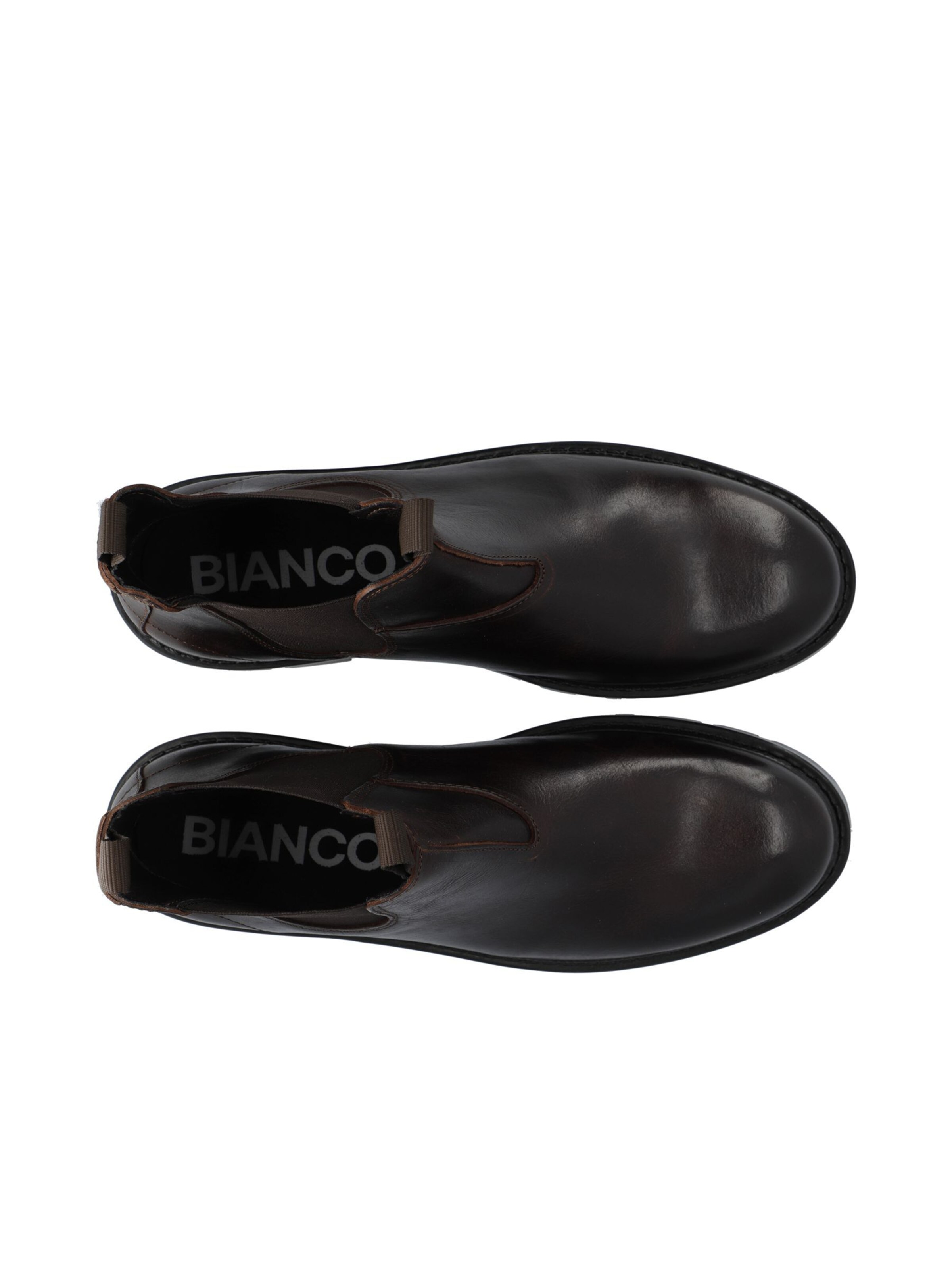 Chelsea Boots 'JEFF' Bianco en marron