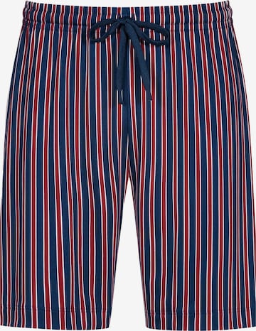 Mey Pyjamahose 'Graphic Stripes' in Rot: Vorderseite