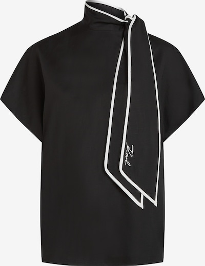 Karl Lagerfeld Bluza u crna / bijela, Pregled proizvoda