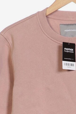 Organic Basics Sweatshirt & Zip-Up Hoodie in M in Pink