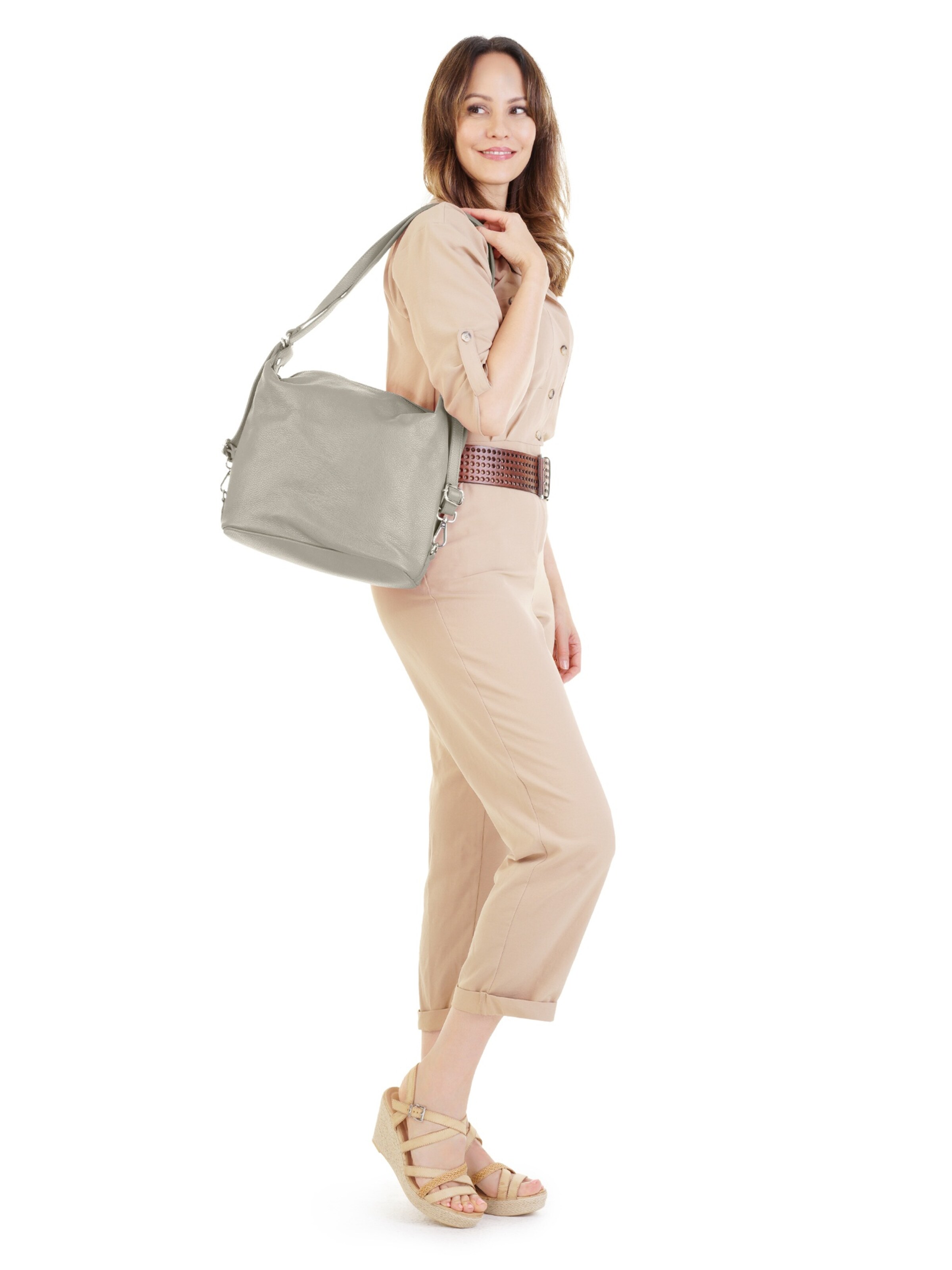 Cabas Samantha Look en gris