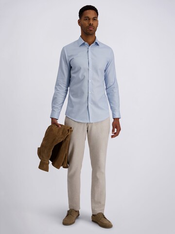 Fit confort Chemise PIERRE CARDIN en bleu