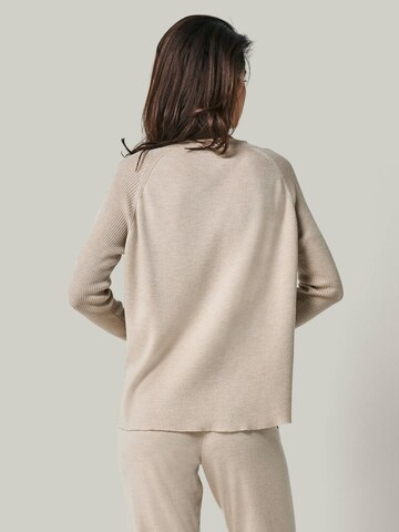 YOU LOOK PERFECT Leisure suit 'LOUNGEWEAR SET  - Pullover Dorina & Pants Bella' in Beige