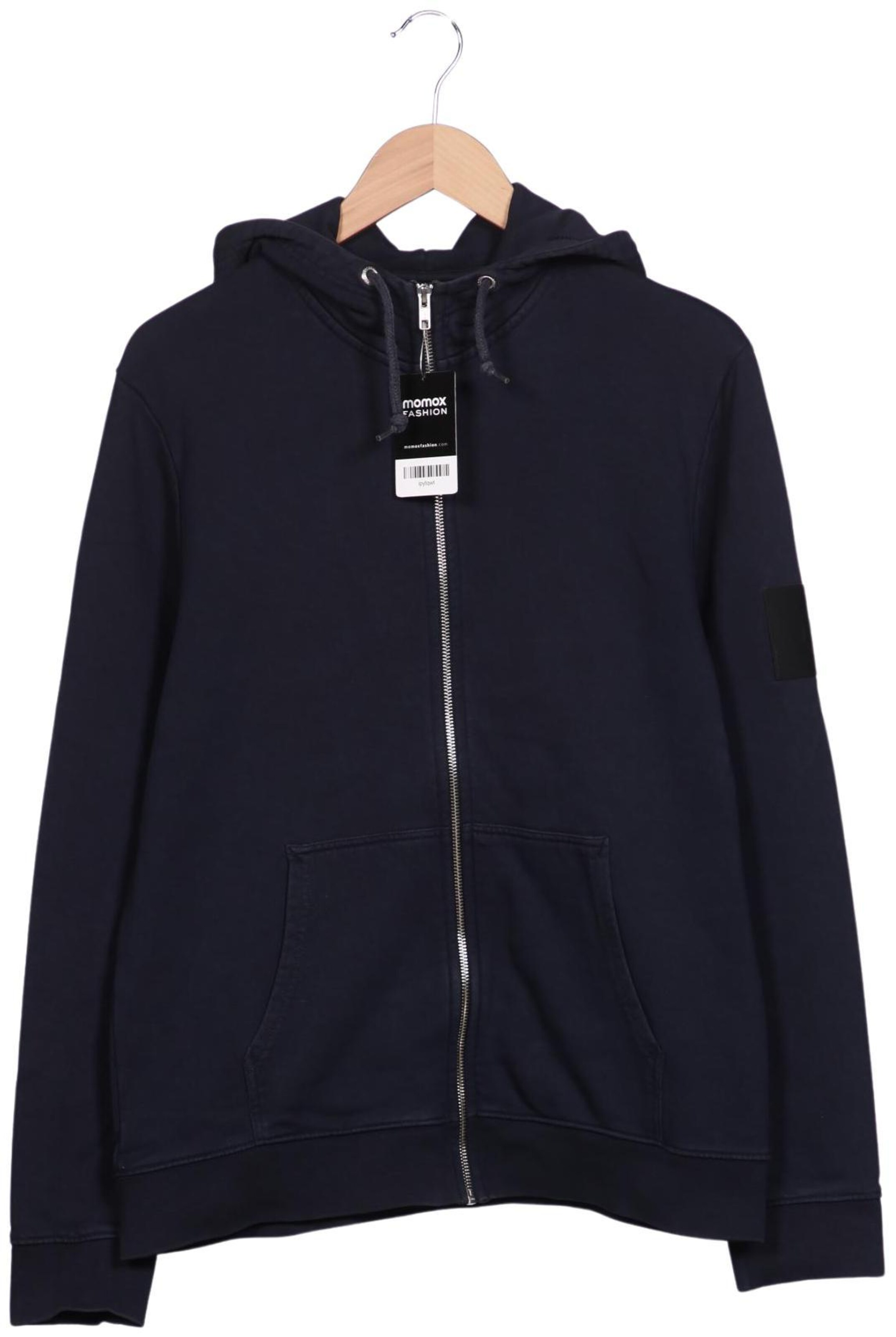 PEAK PERFORMANCE Sweatshirt & Zip-Up Hoodie in M in Blue: front