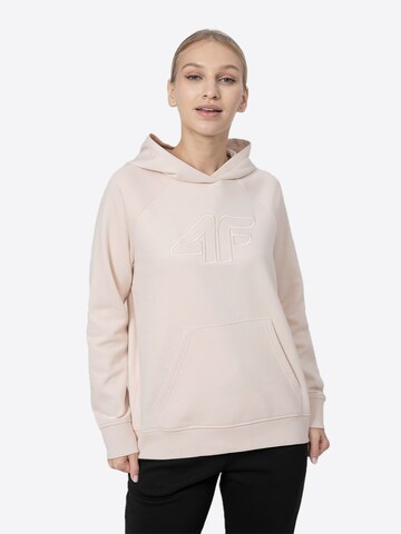 4F Athletic Sweatshirt in Pink: front