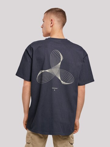 F4NT4STIC Shirt 'Geometrics' in Blauw