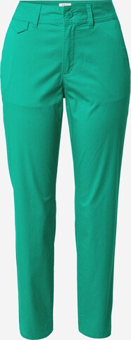 Regular Pantalon chino s.Oliver en vert : devant