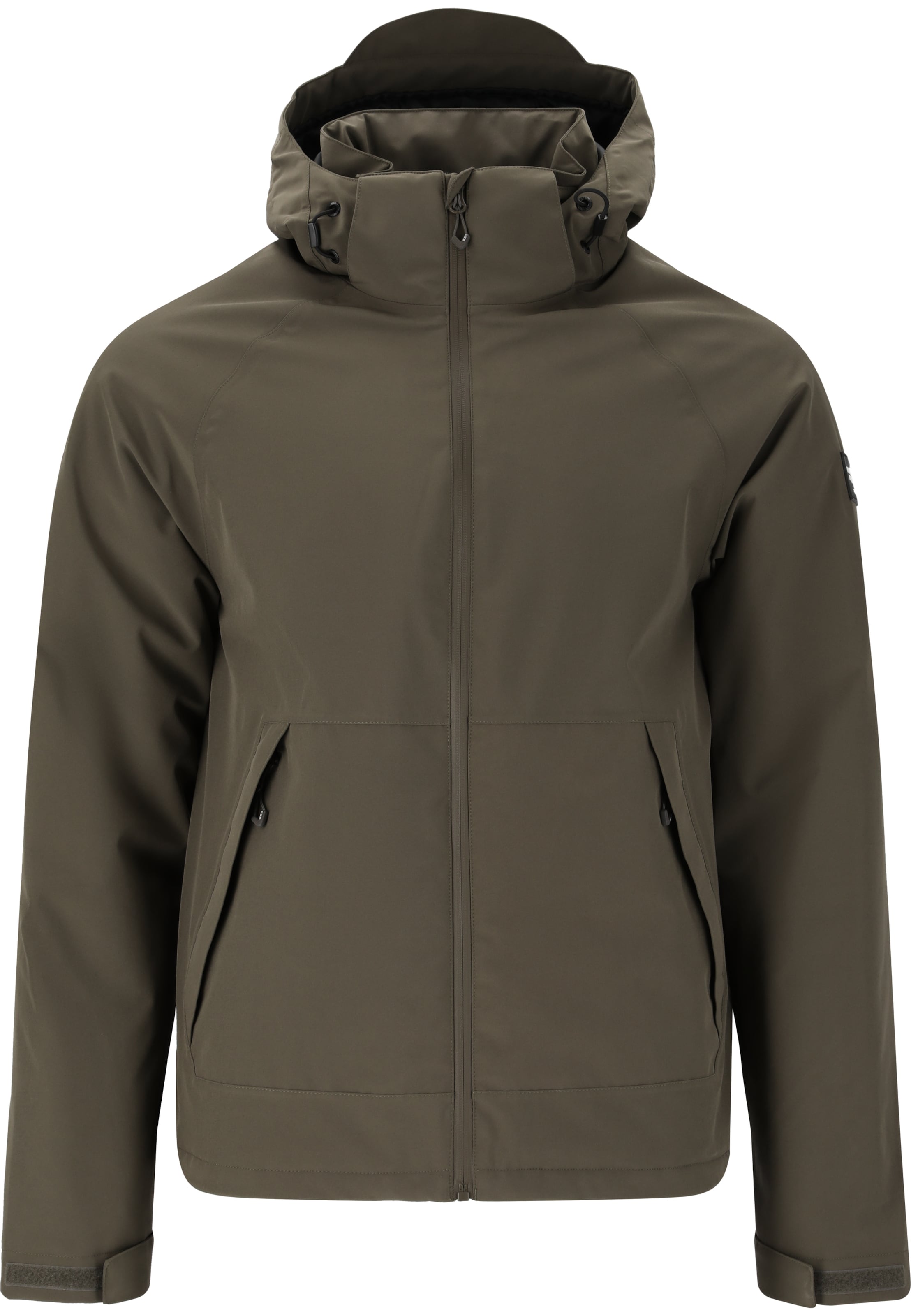Weather Report Outdoor jacket 'Brennon' in Green: front