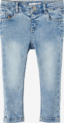 NAME IT Slimfit Jeans i blå: forside