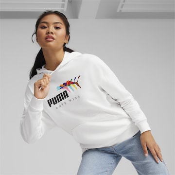 PUMA Athletic Sweater in White