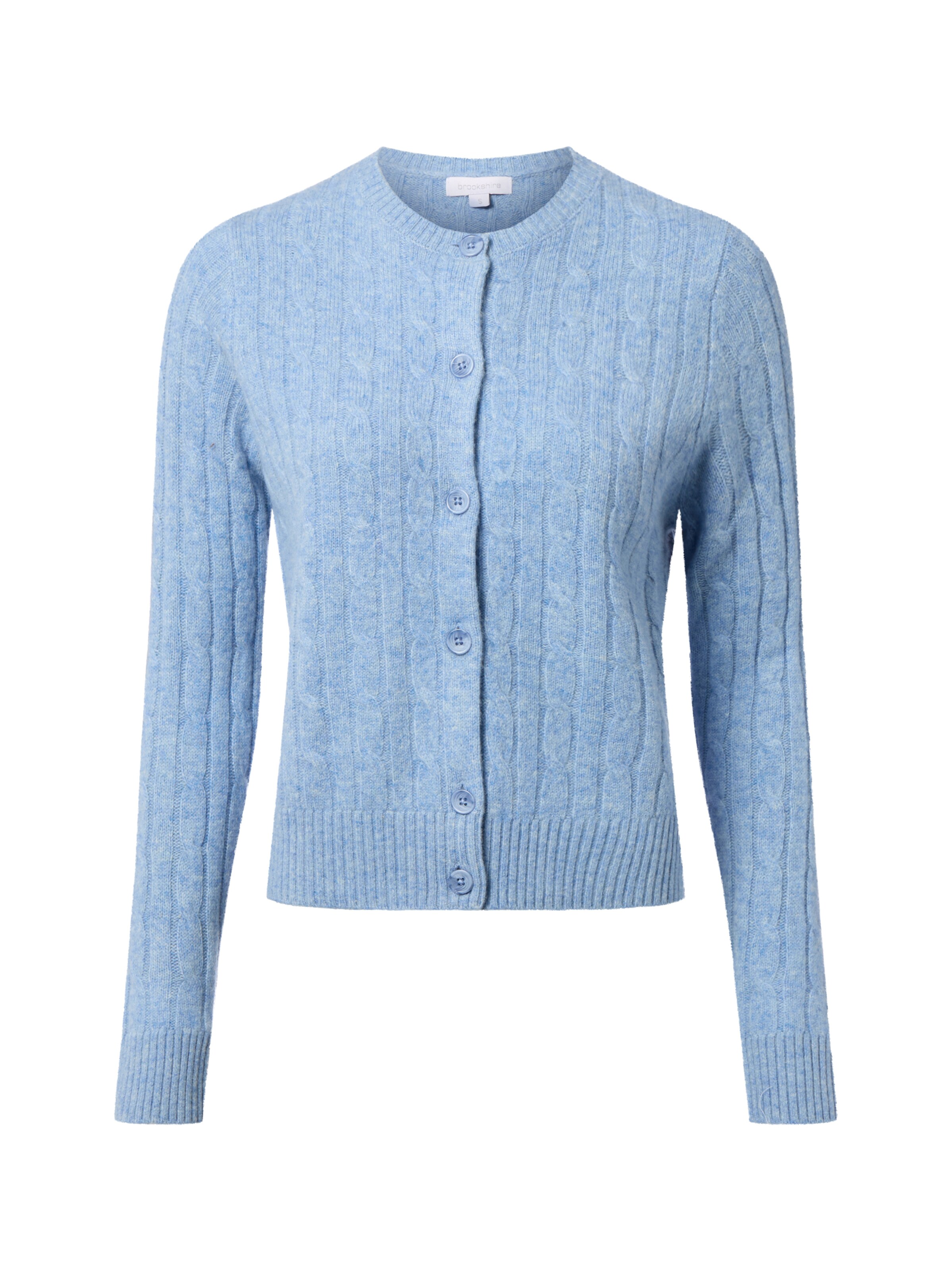 Brookshire Strickjacke in Blau: Vorderseite