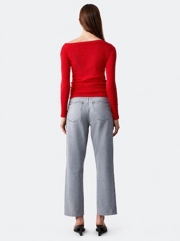 Camicia da donna 'Blusen' di Grimelange in rosso