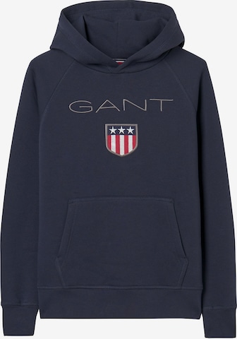 Sweat GANT en bleu : devant