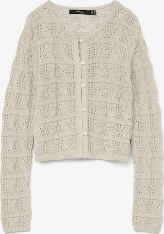 VERO MODAKardigan 'VMAMAZING' - bež boja: prednji dio