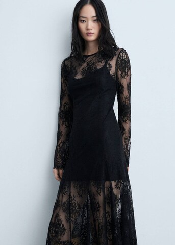 MANGO Kleid 'Simona' in Schwarz