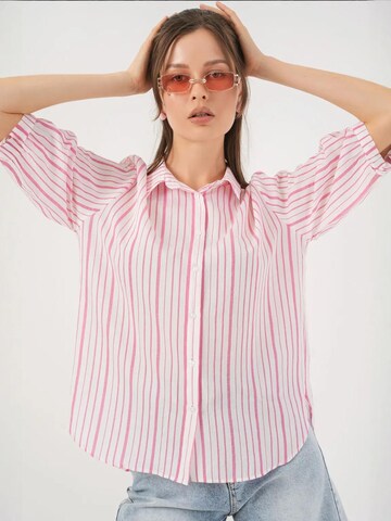 Bigdart - Blusa em rosa