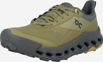 Sneaker bassa 'Cloudhorizon' di On in verde: frontale