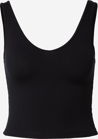 HOLLISTER - Top en negro: frente