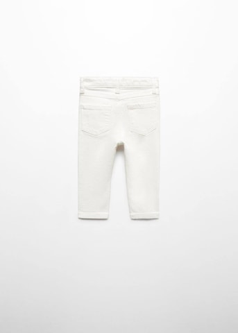 MANGO KIDS regular Jeans 'Elena' i hvid