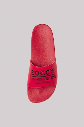 Soccx Pantolette in Rot