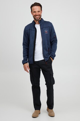 FQ1924 Fleece Jacket 'Bikker' in Blue