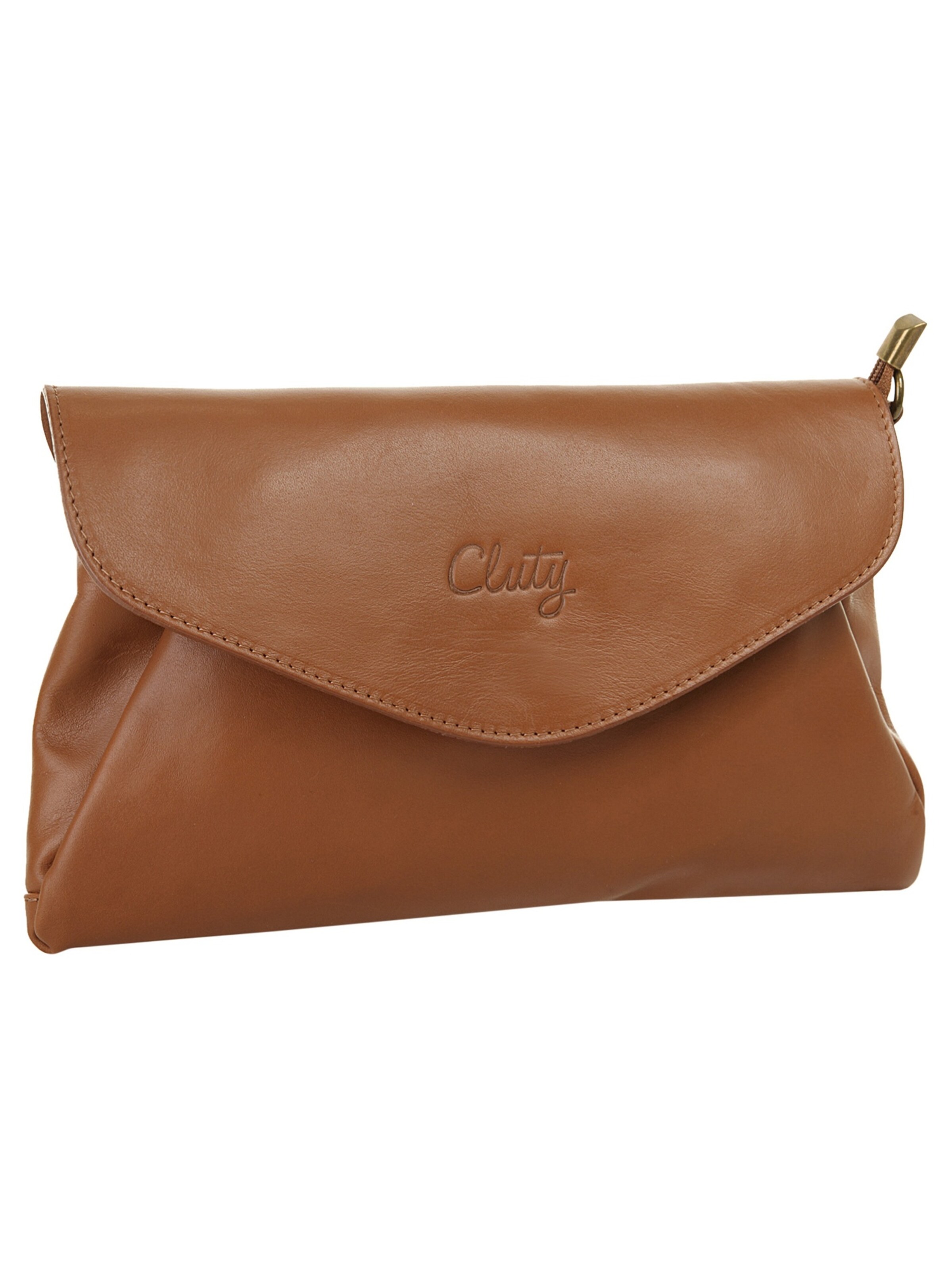 Cluty Clutch‌‌‌ in Braun