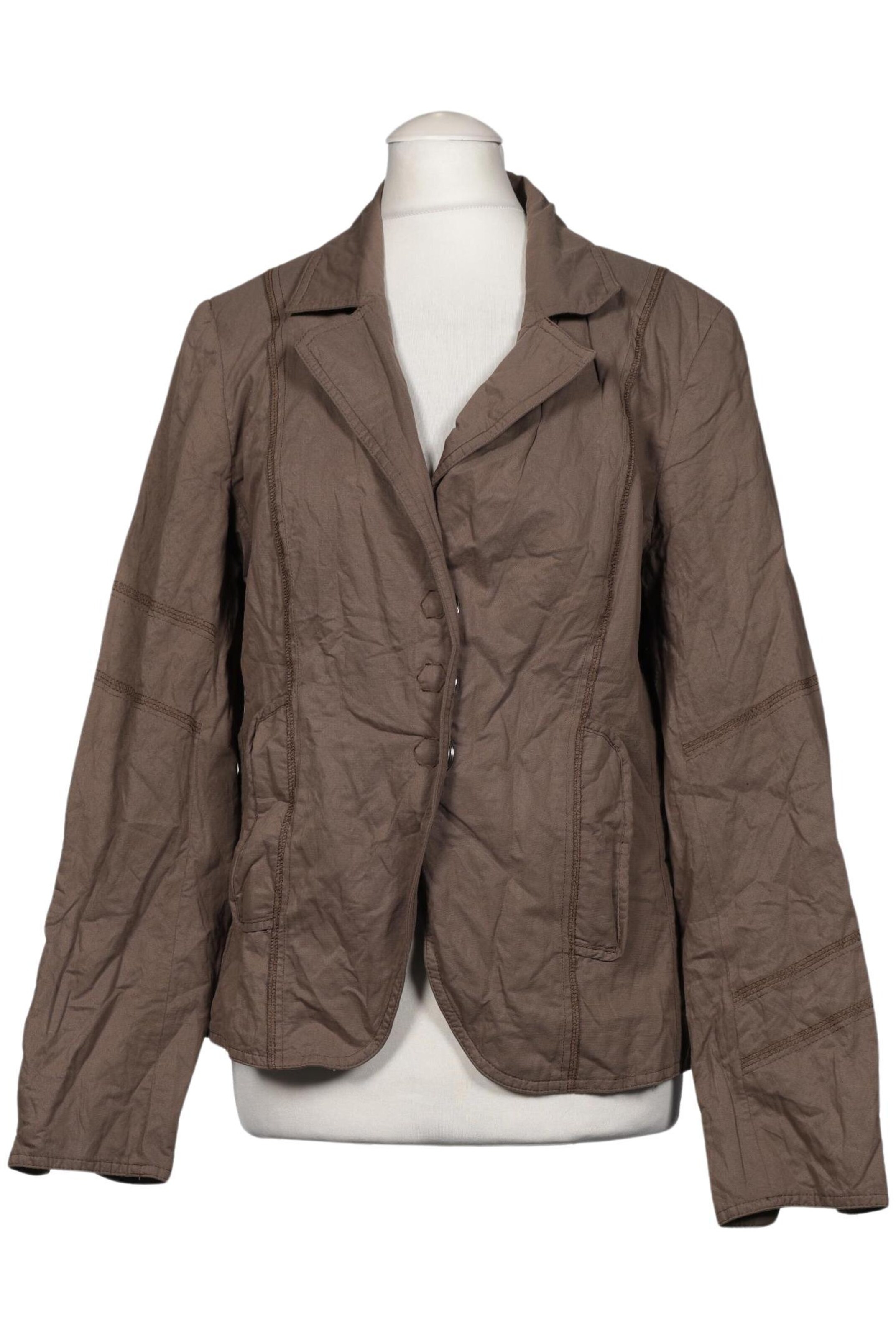 AIRFIELD Blazer in M in Brown: front