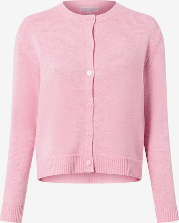 Cardigan Marie Lund en rose : devant