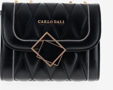 Carlo Dali Schultertasche 'MARMONT MATELASSE' in Schwarz: predná strana