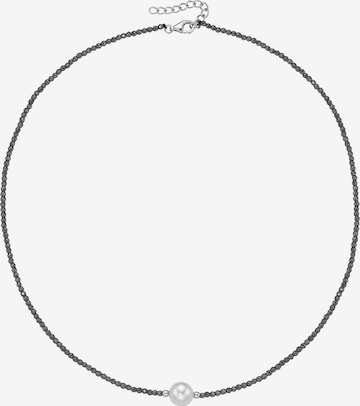 Smart Jewel - Colar em cinzento: frente
