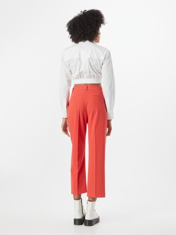 Someday Regular Pleated Pants in Red