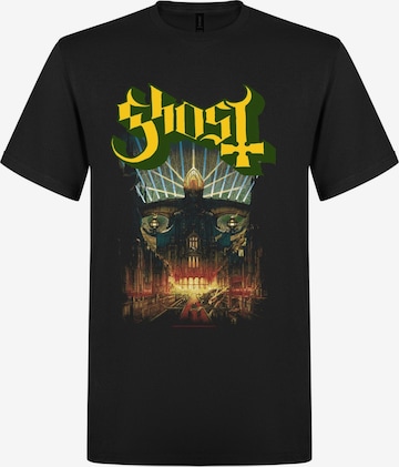 T-Shirt 'Meliora' Ghost en noir : devant