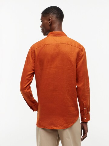 Coupe regular Chemise TOMMY HILFIGER en orange