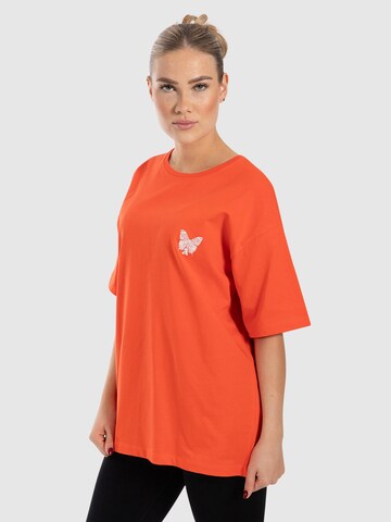 Smilodox Shirt ' Payton ' in Orange
