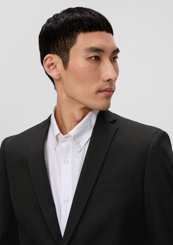 s.Oliver Slim fit Suit Jacket in Black