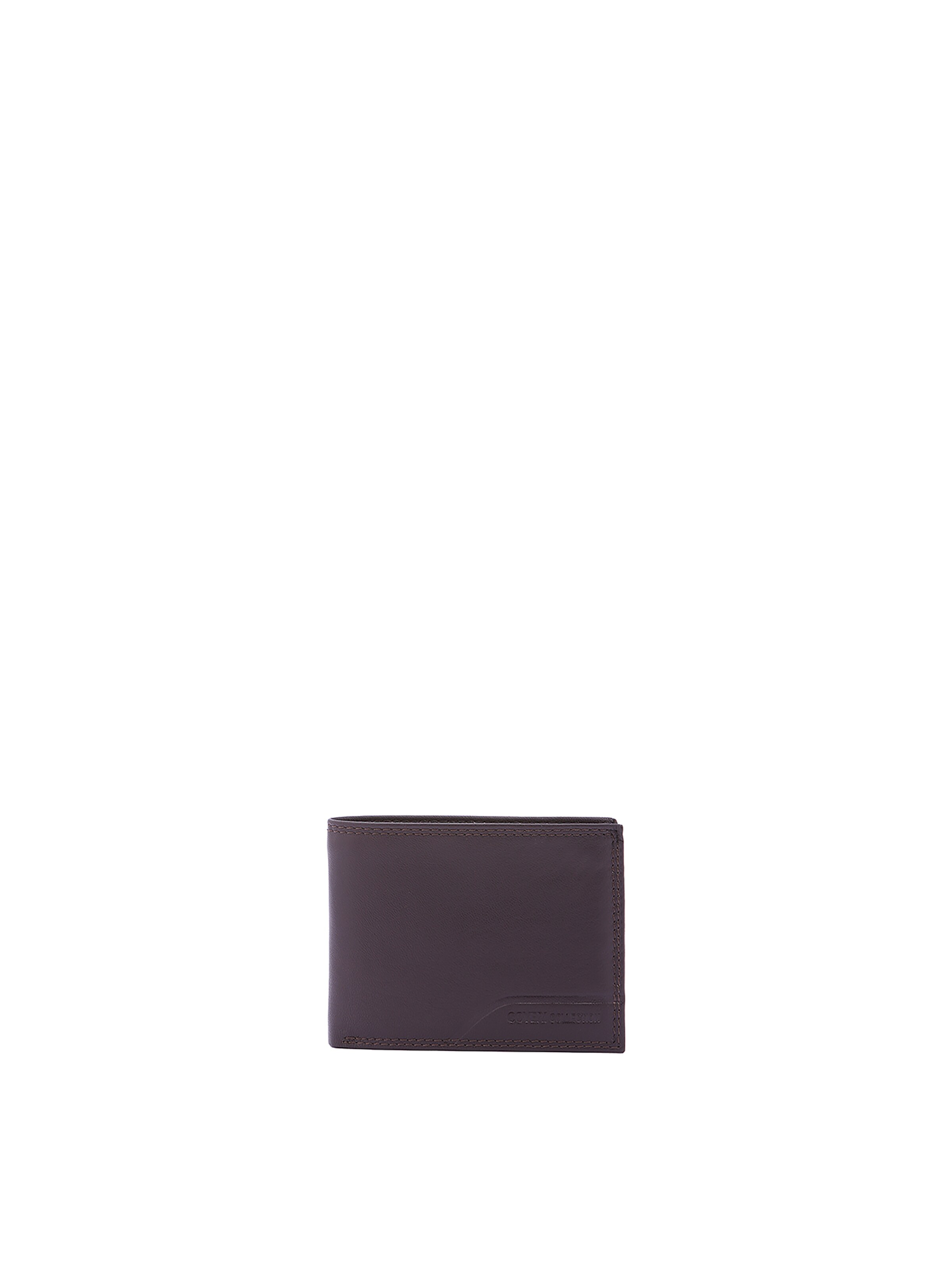 Portamonete di Coveri Collection in marrone: frontale