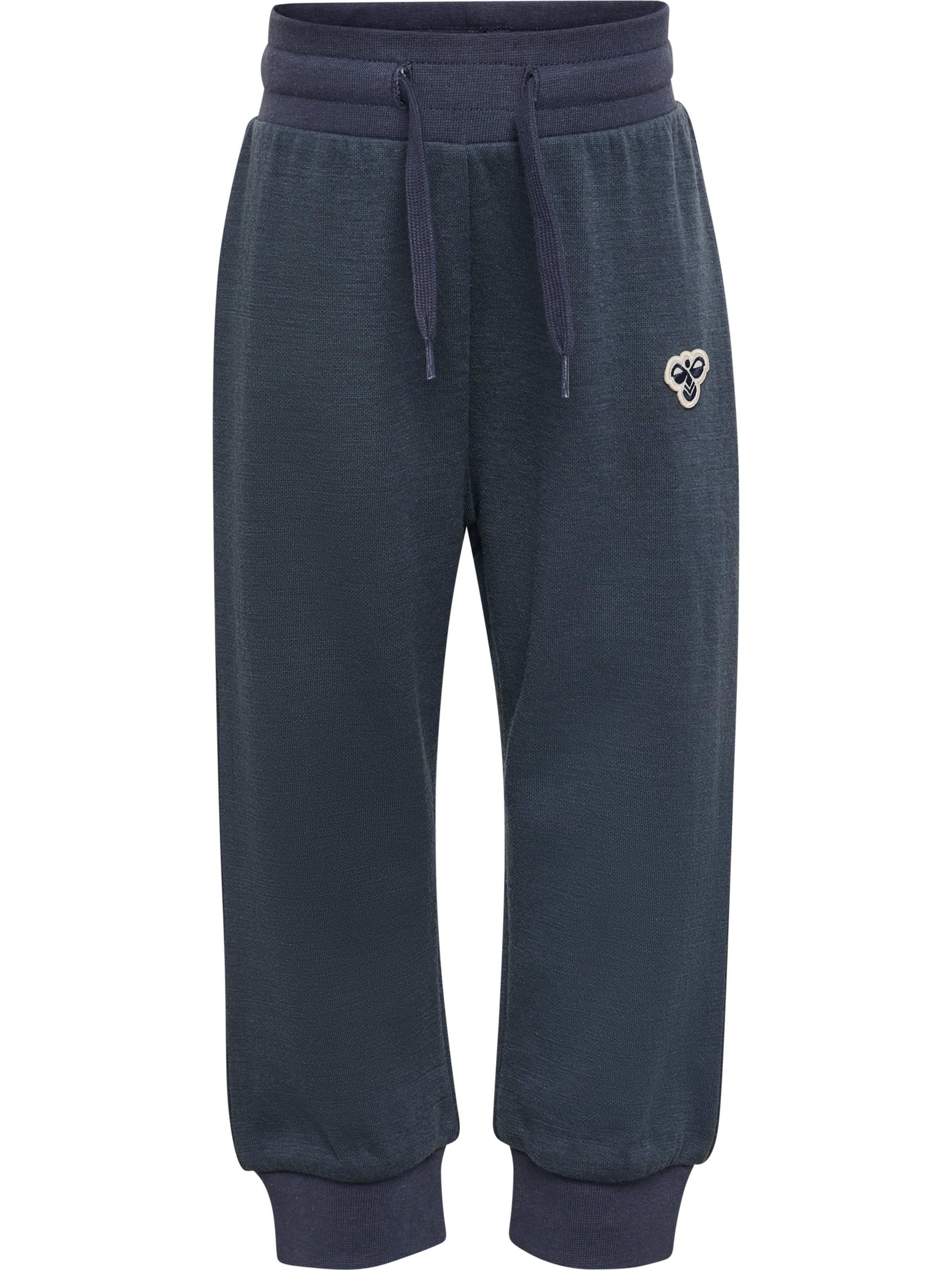 Hummel Tapered Broek in Blauw: voorkant