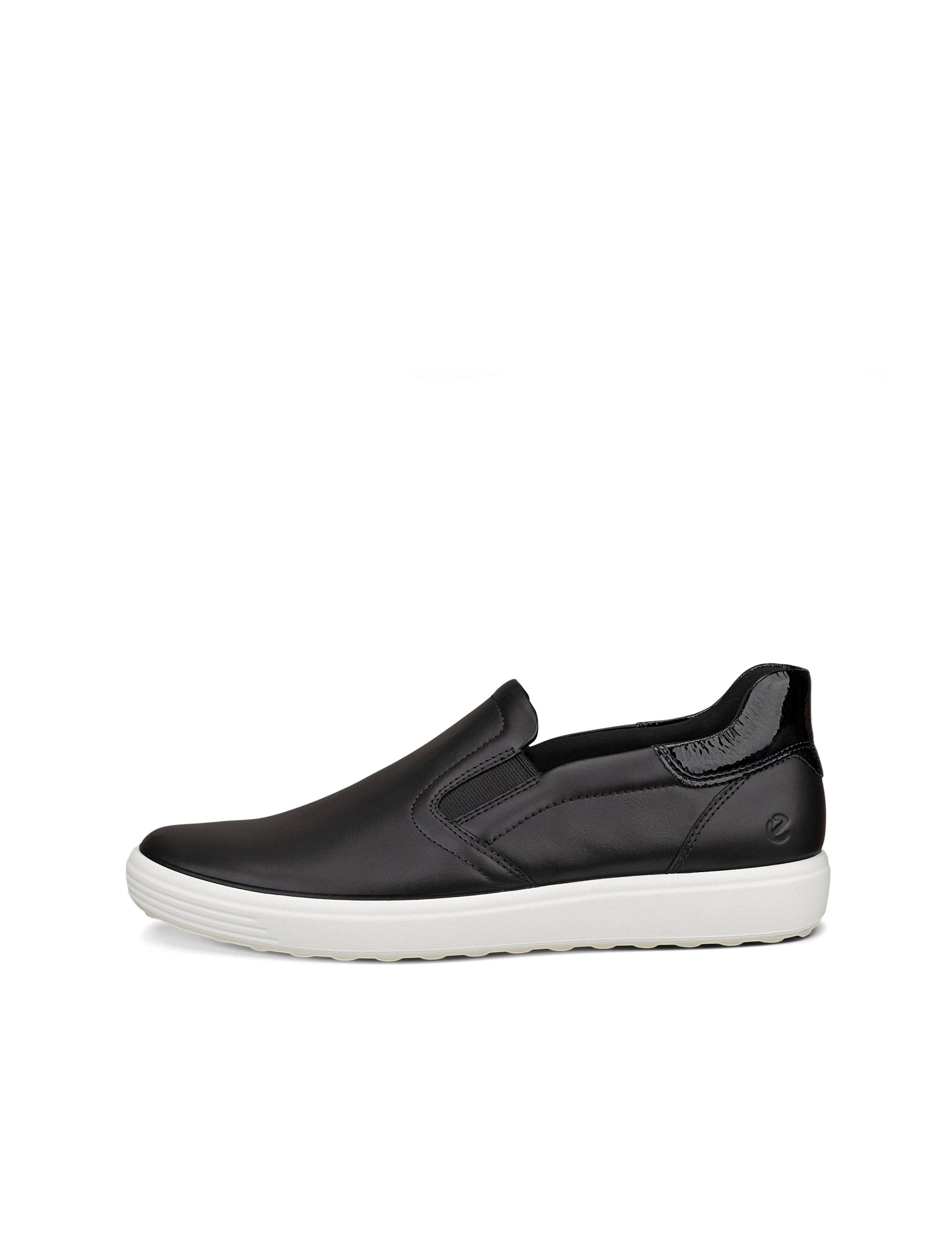 ECCO Slip-ons 'Soft 7' in Zwart