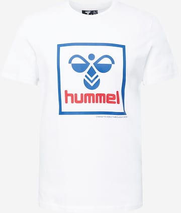 T-Shirt fonctionnel Hummel en blanc : devant